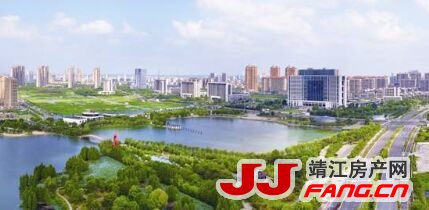 靖江滨江新城总体规划图(图2)