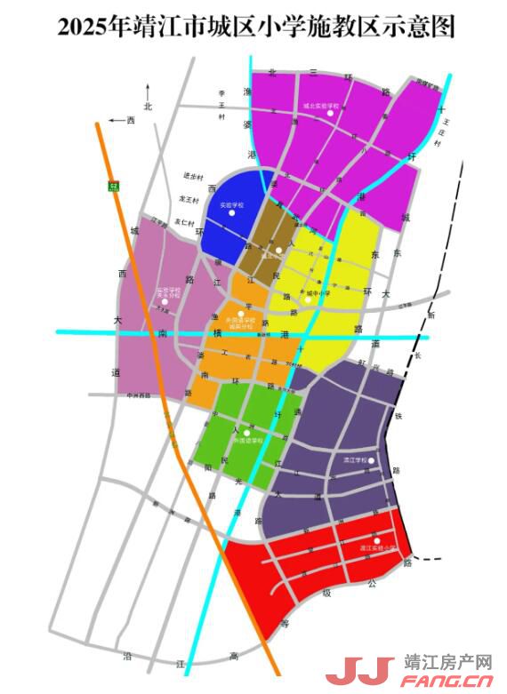 2025年靖江学区房划分与靖江学区房政策(图1)